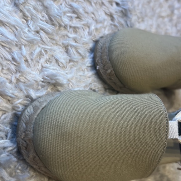 Gaimo made in Spain lace up Olive green wedges size 38 US 7 - Picture 6 of 8